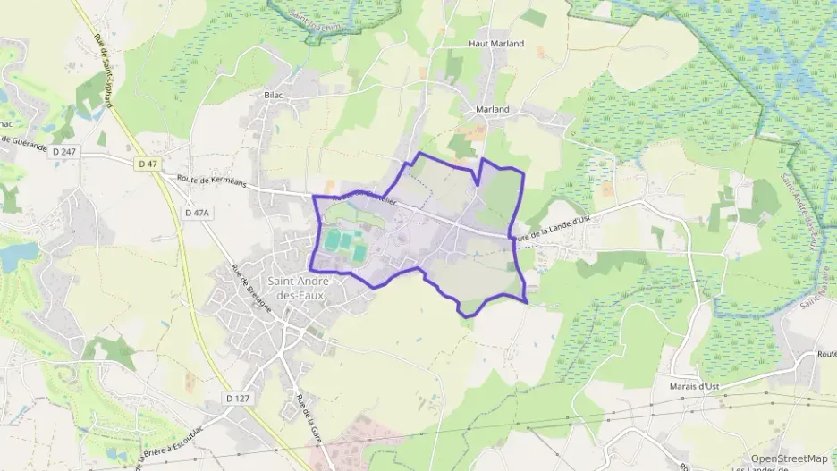 Maison 101 m² cinq pièces à vendre à Saint-André-des-Eaux Maison 101 m² cinq pièces à vendre à Saint-André-des-Eaux