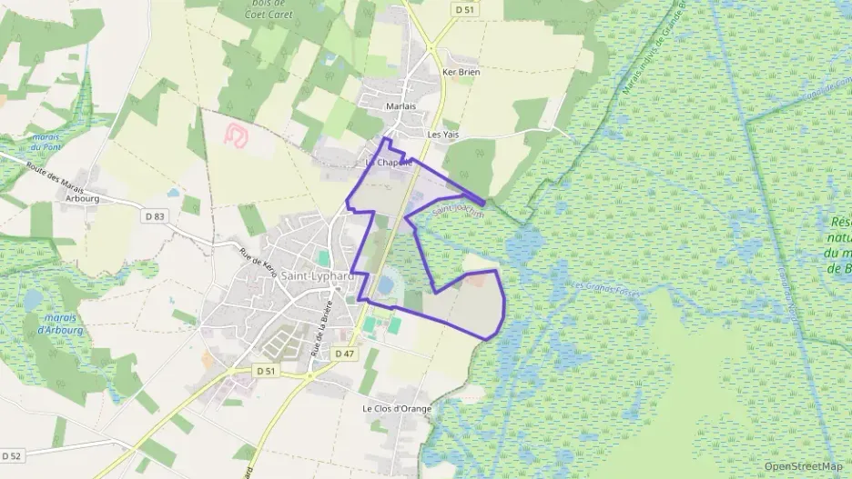 Maison 111 m² quatre pièces à vendre à Saint-Lyphard