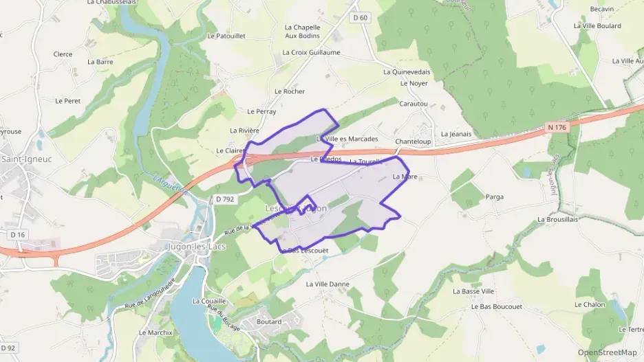 Maison 54 m² deux pieces à vendre à Jugon-les-Lacs