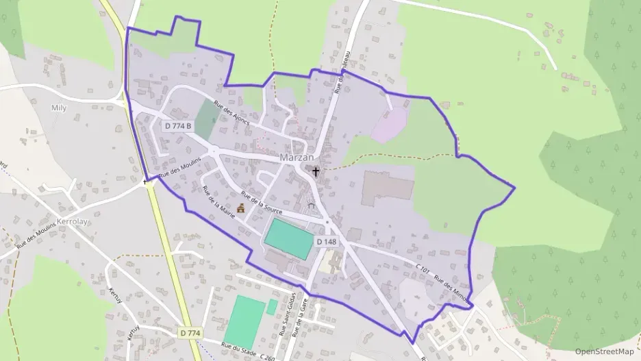 Maison 126 m² quatre pièces à vendre à Marzan