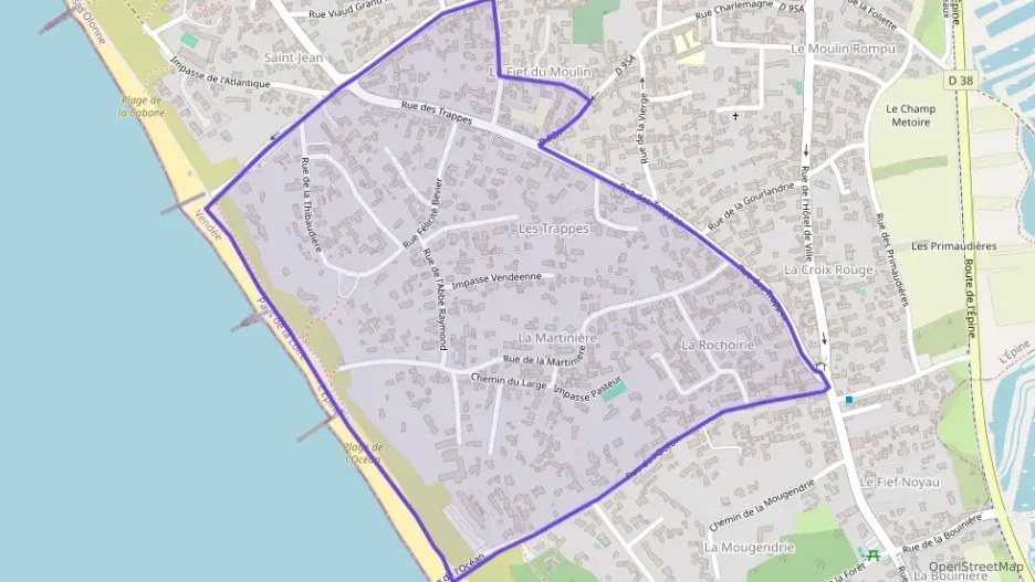 Maison 139 m² cinq pièces à vendre à L`Épine Maison 139 m² cinq pièces à vendre à L`Épine