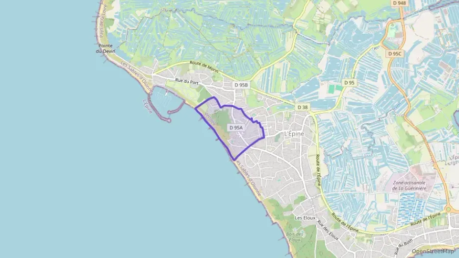 Maison 70 m² trois pièces à vendre à L`Épine Maison 70 m² trois pièces à vendre à L`Épine