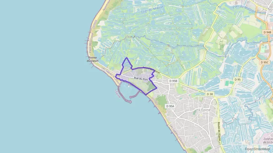 Maison 68 m² trois pièces à vendre à L`Épine