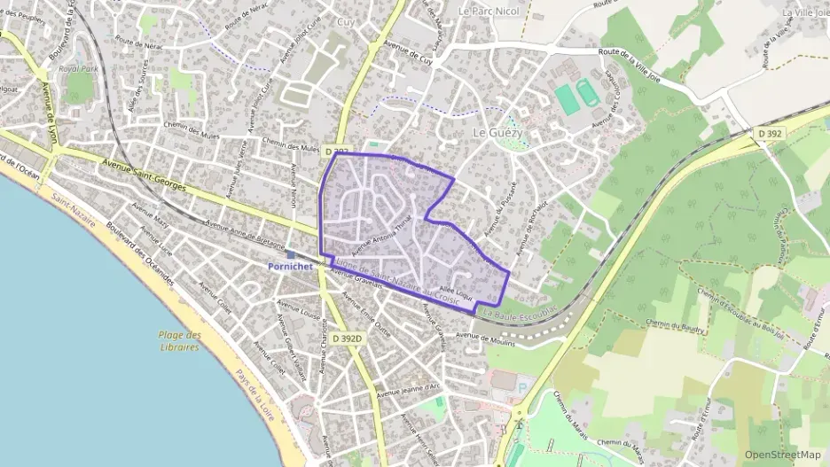 Maison 140 m² cinq pièces à vendre à La Baule-Escoublac Maison 140 m² cinq pièces à vendre à La Baule-Escoublac