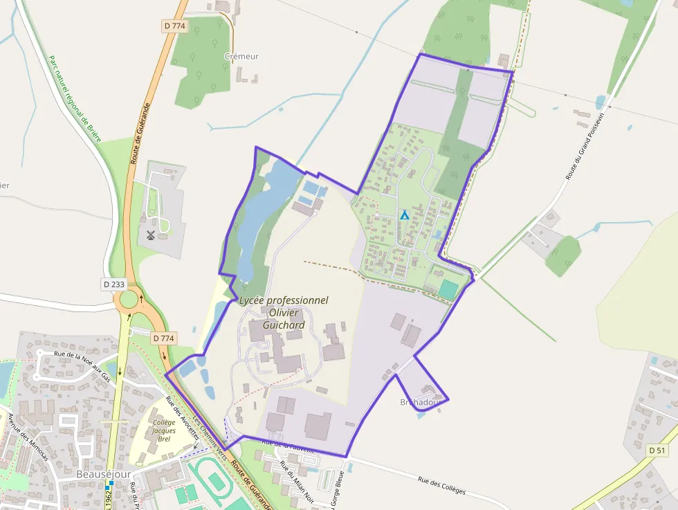 Maison 90 m² quatre pièces à vendre à Guérande