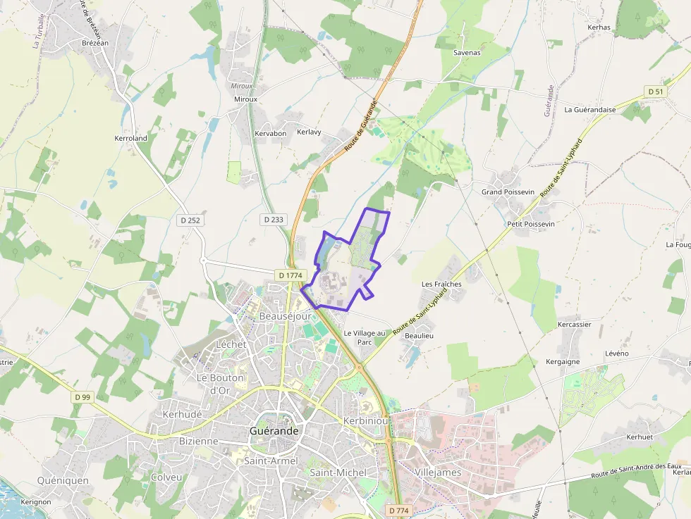 Maison 90 m² quatre pièces à vendre à Guérande