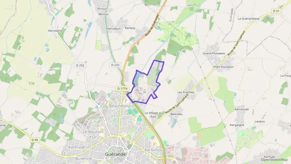 Maison 90 m² quatre pièces à vendre à Guérande