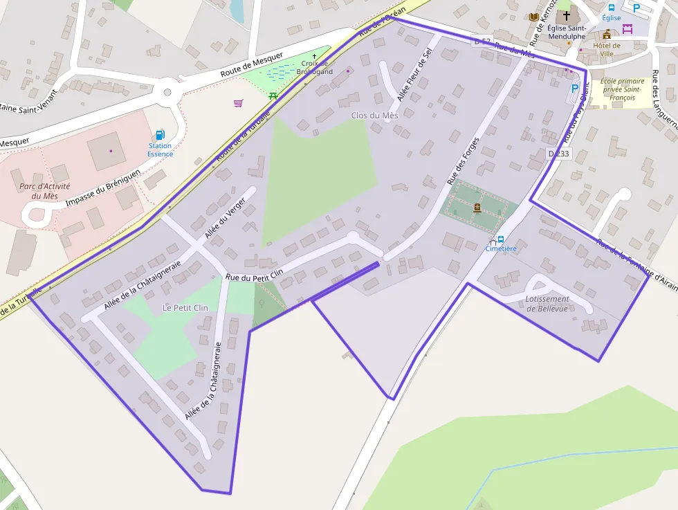 Maison 63 m² trois pièces à vendre à Saint-Molf