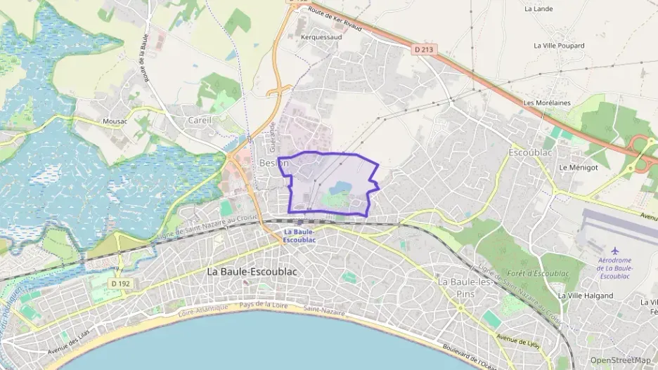 Maison 120 m² cinq pièces à vendre à La Baule-Escoublac