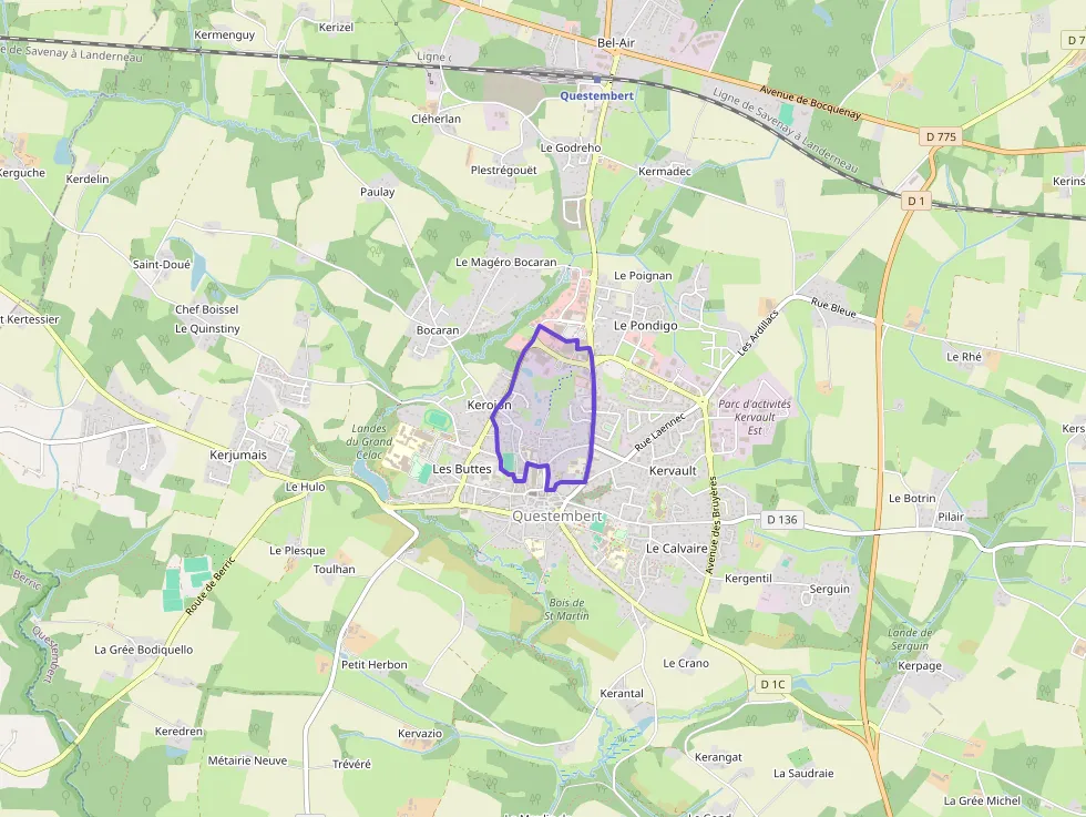 Maison 75 m² quatre pièces à vendre à Questembert