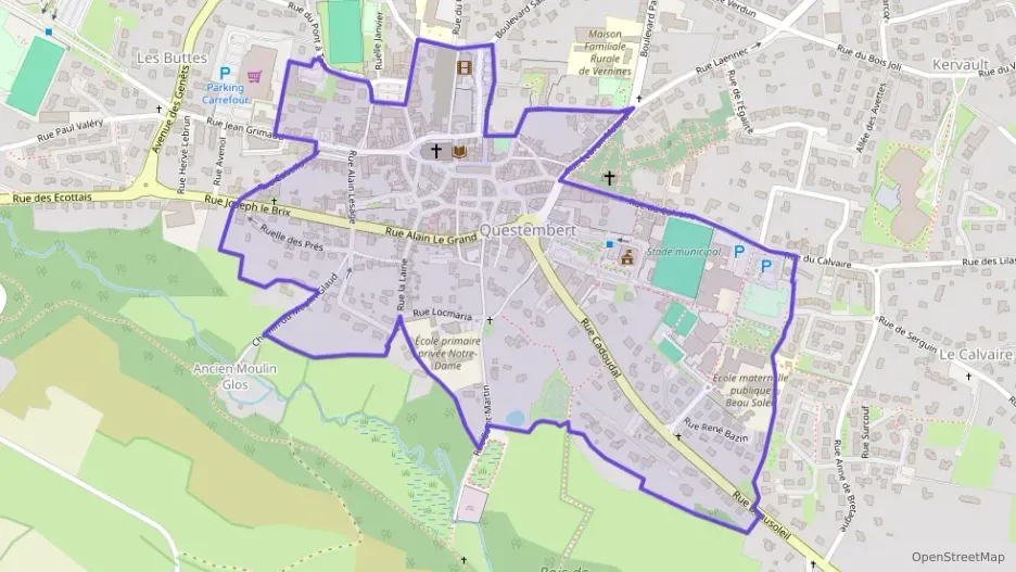 Maison 89 m² quatre pièces à vendre à Questembert Maison 89 m² quatre pièces à vendre à Questembert