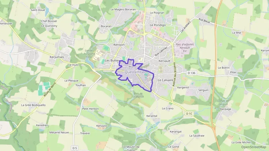 Maison 89 m² quatre pièces à vendre à Questembert Maison 89 m² quatre pièces à vendre à Questembert