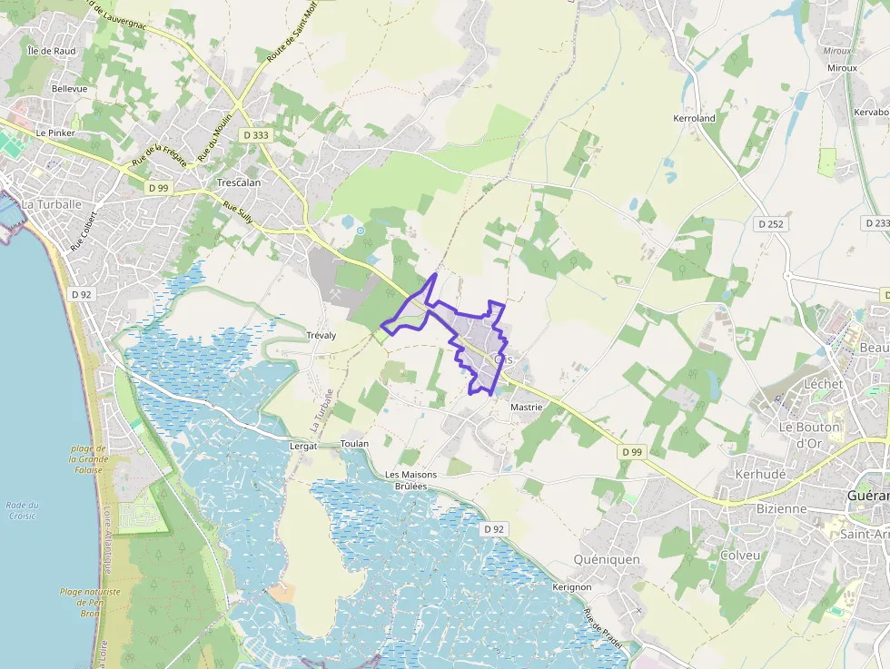 Maison 80 m² trois pièces à vendre à Guérande