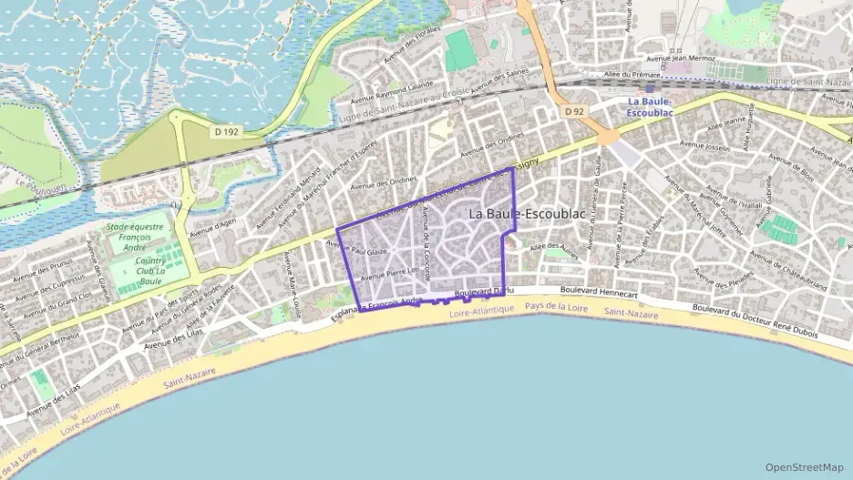 Maison 75 m² cinq pièces à vendre à La Baule-Escoublac