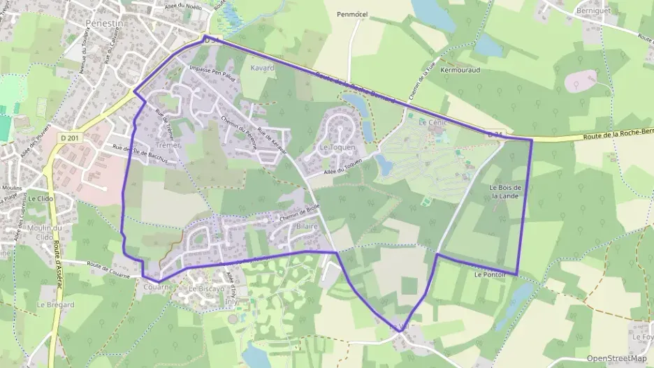 Maison 110 m² quatre pièces à vendre à Pénestin