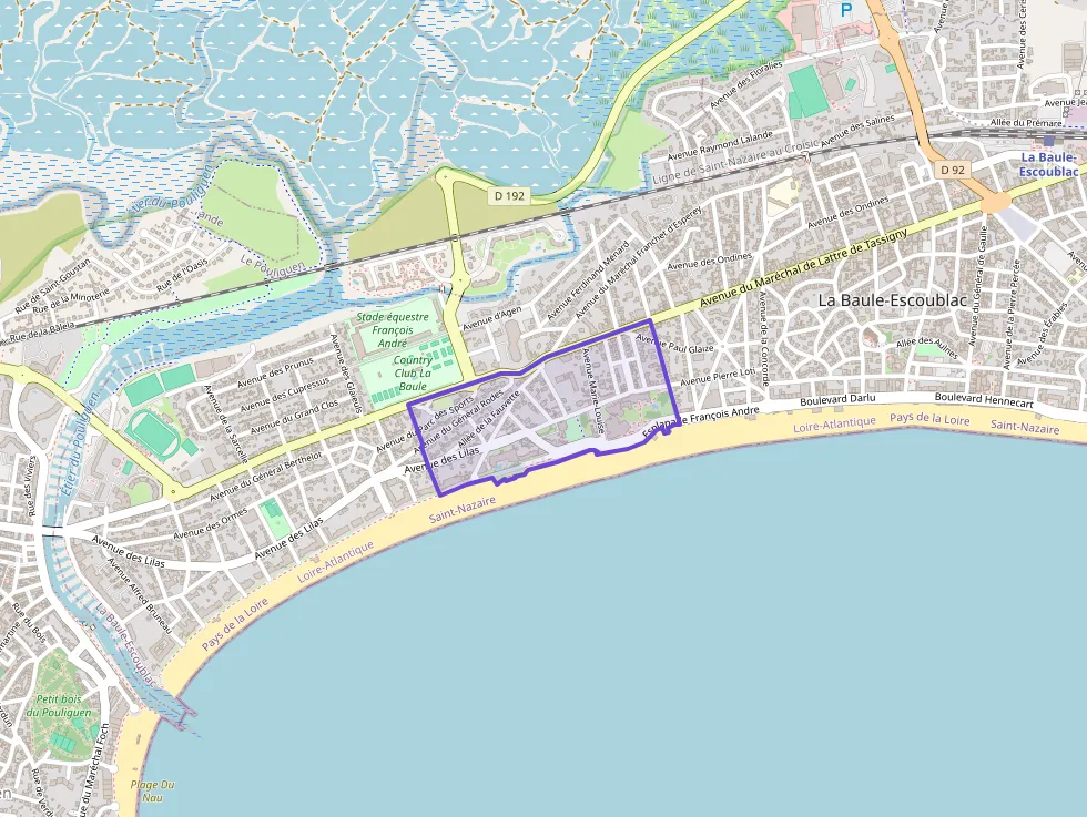 Maison 95 m² quatre pièces à vendre à La Baule-Escoublac