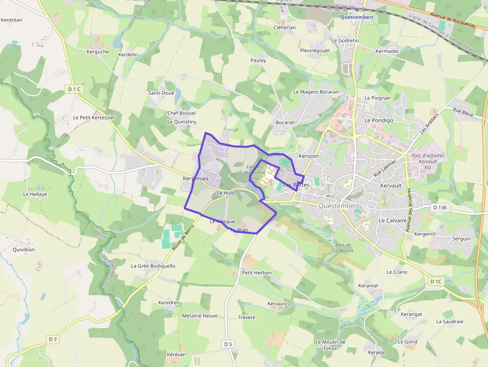 Maison 96 m² quatre pièces à vendre à Questembert