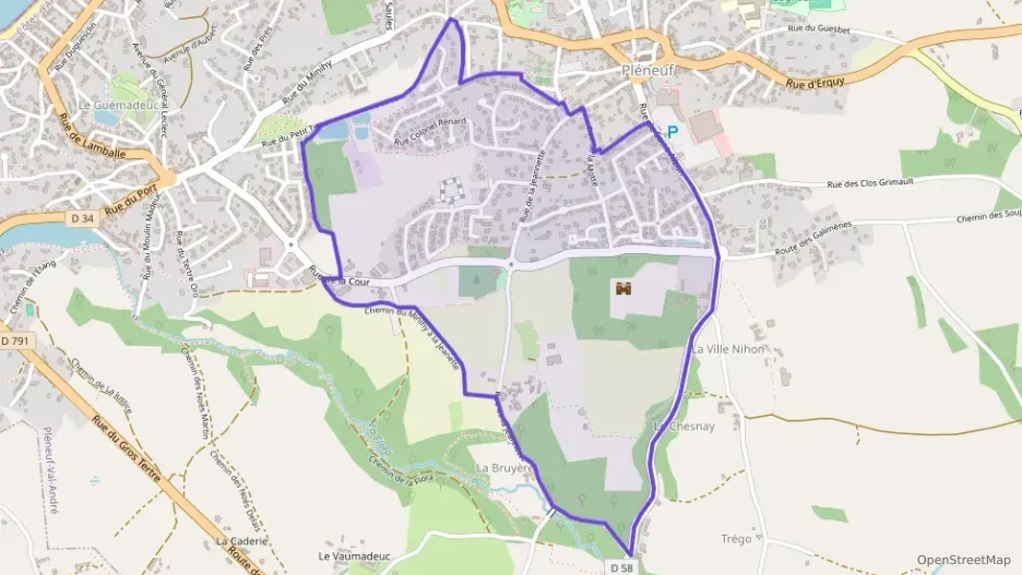 Maison 85 m² quatre pièces à vendre à Pléneuf-Val-André