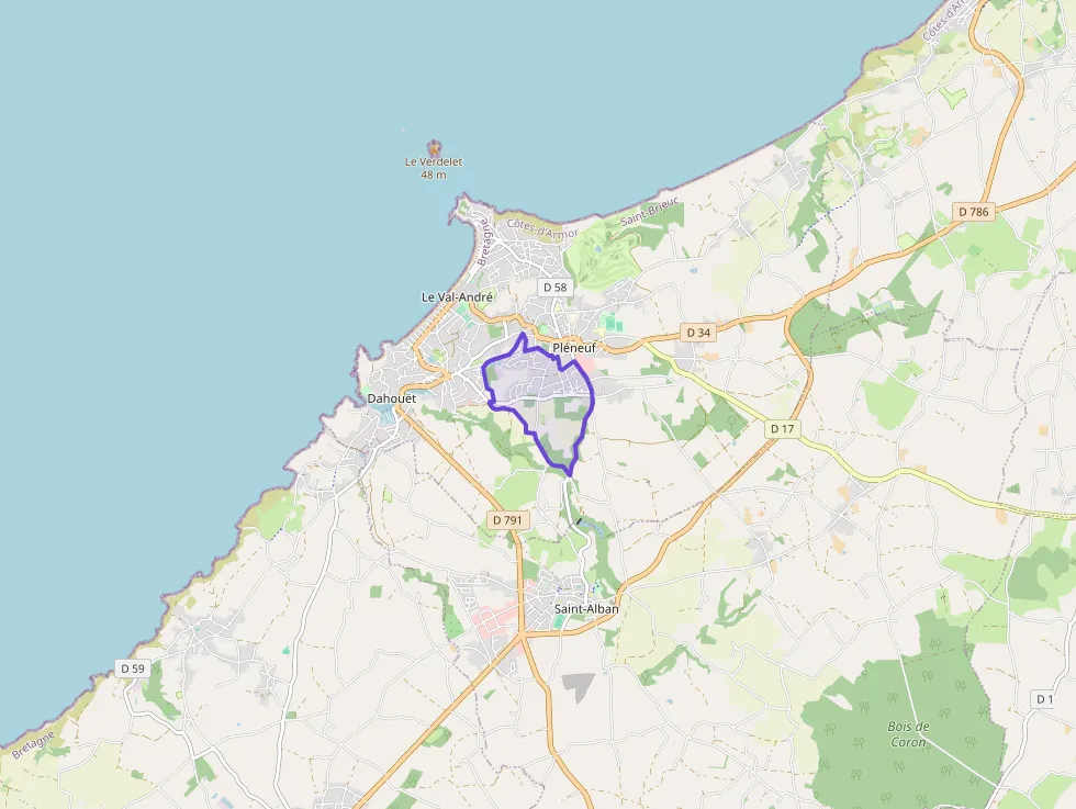 Maison 85 m² quatre pièces à vendre à Pléneuf-Val-André