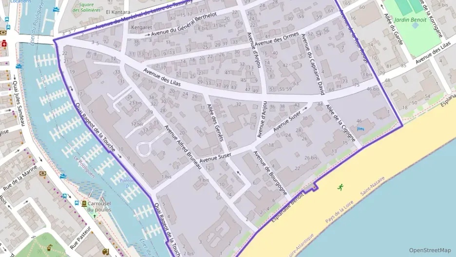 Maison 75 m² cinq pièces à vendre à La Baule-Escoublac Maison 75 m² cinq pièces à vendre à La Baule-Escoublac