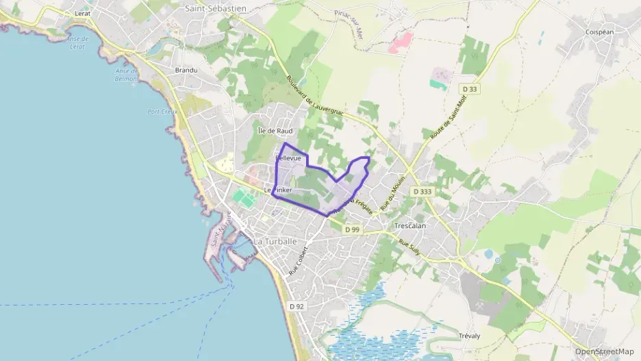 Maison 50 m² trois pièces à vendre à La Turballe