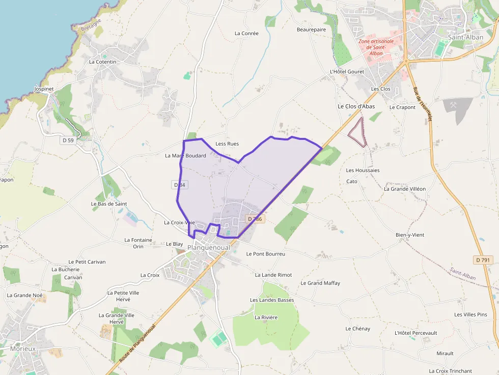 Maison 90 m² quatre pièces à vendre à Lamballe-Armor