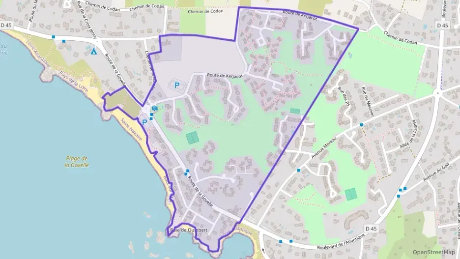 Maison 88 m² quatre pièces à vendre à Batz-sur-Mer