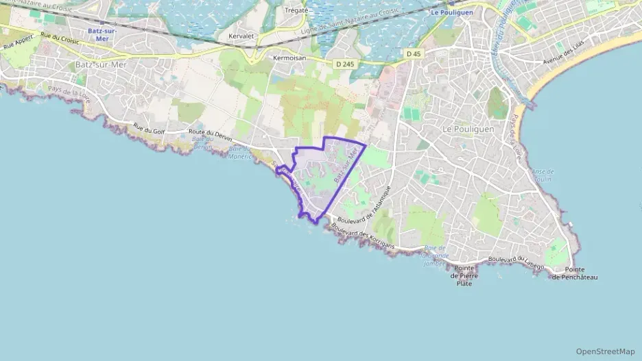 Maison 88 m² quatre pièces à vendre à Batz-sur-Mer