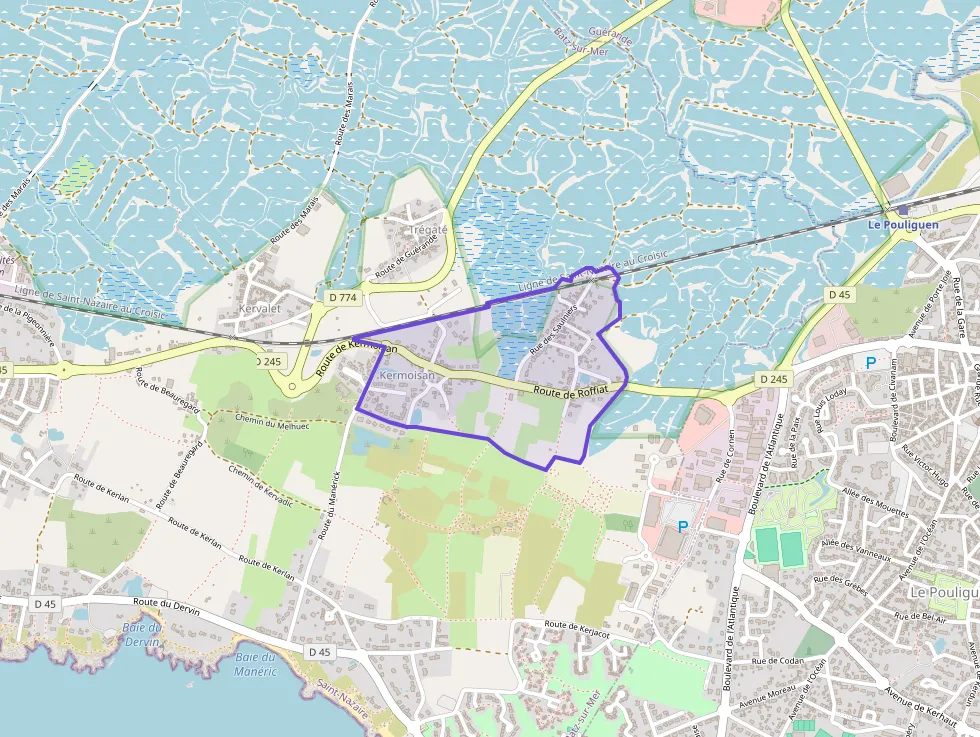 Maison 90 m² trois pièces à vendre à Batz-sur-Mer