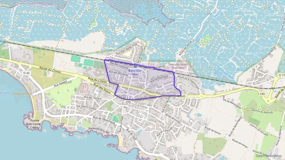 Maison 129 m² cinq pièces à vendre à Batz-sur-Mer