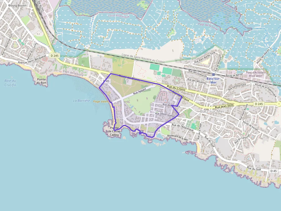 Maison 56 m² quatre pièces à vendre à Batz-sur-Mer