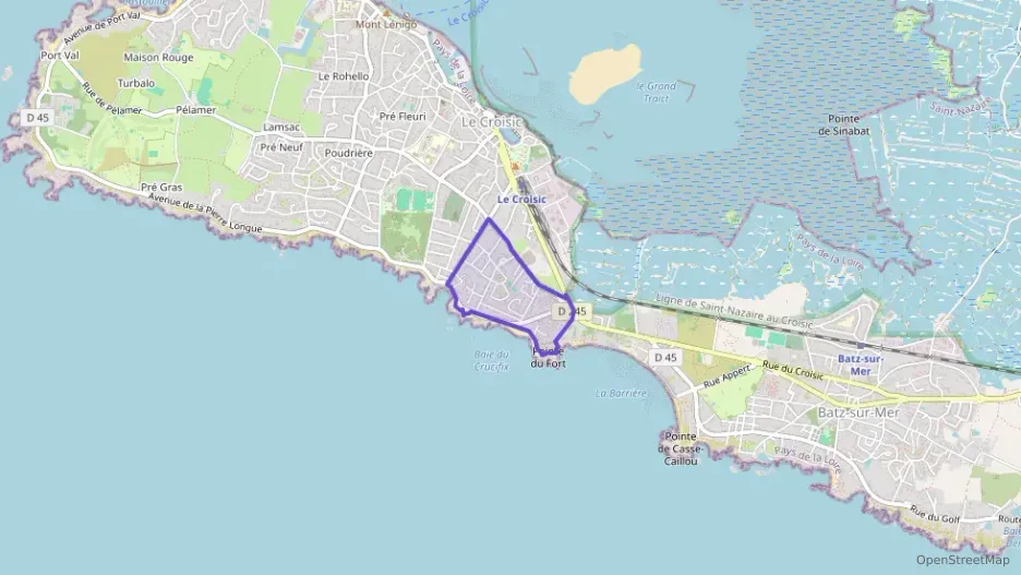 Maison 105 m² quatre pièces à vendre à Le Croisic Maison 105 m² quatre pièces à vendre à Le Croisic