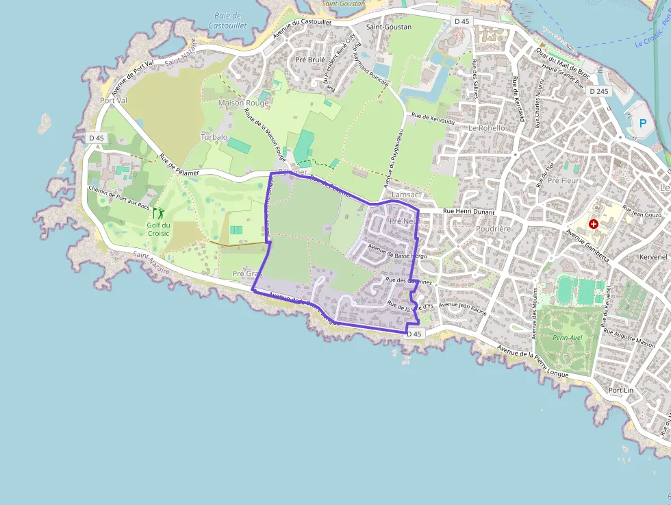 Maison 84 m² trois pièces à vendre à Le Croisic