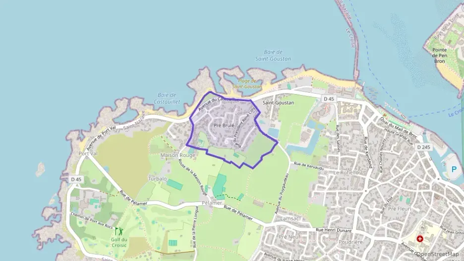 Maison 82 m² trois pièces à vendre à Le Croisic