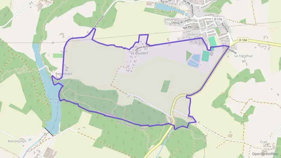 Maison 127 m² quatre pièces à vendre à Treffléan Maison 127 m² quatre pièces à vendre à Treffléan