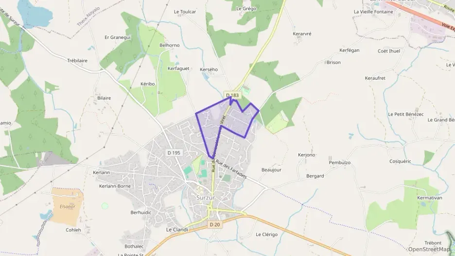 Maison 166 m² six pièces à vendre à Surzur