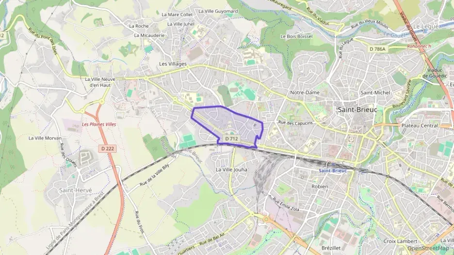 Maison 71 m² cinq pièces à vendre à Saint-Brieuc Maison 71 m² cinq pièces à vendre à Saint-Brieuc