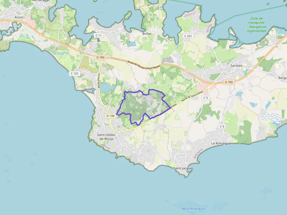 Maison 88 m² quatre pièces à vendre à Saint-Gildas-de-Rhuys