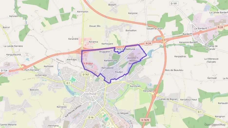 Maison 90 m² cinq pièces à vendre à Moréac