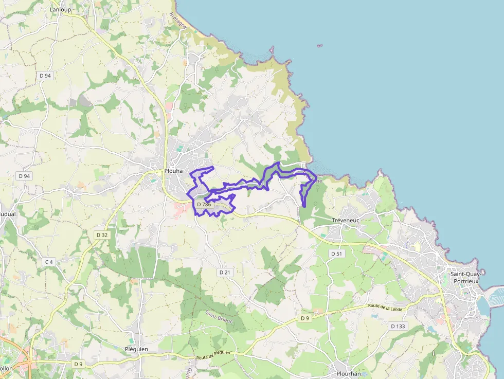 Maison 107 m² quatre pièces à vendre à Plouha