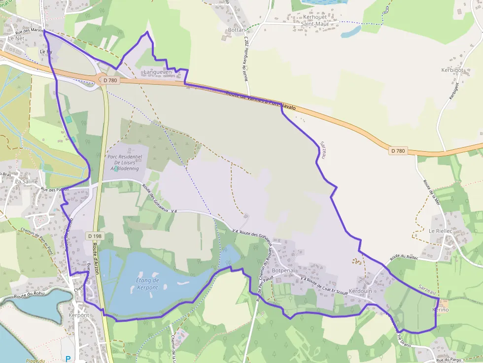 Maison 80 m² quatre pièces à vendre à Saint-Gildas-de-Rhuys