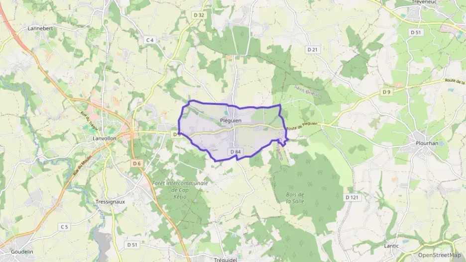 Maison 68 m² trois pièces à vendre à Pléguien