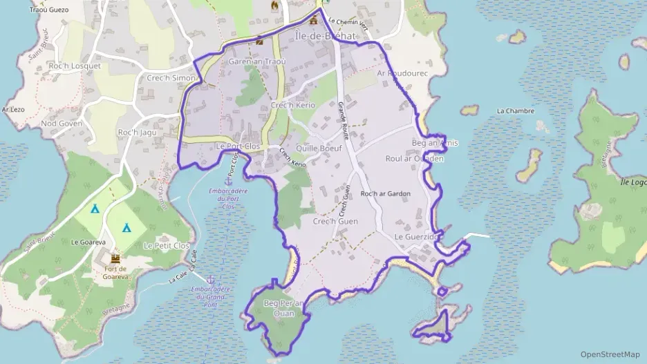 Maison 70 m² trois pièces à vendre à Île-de-Bréhat