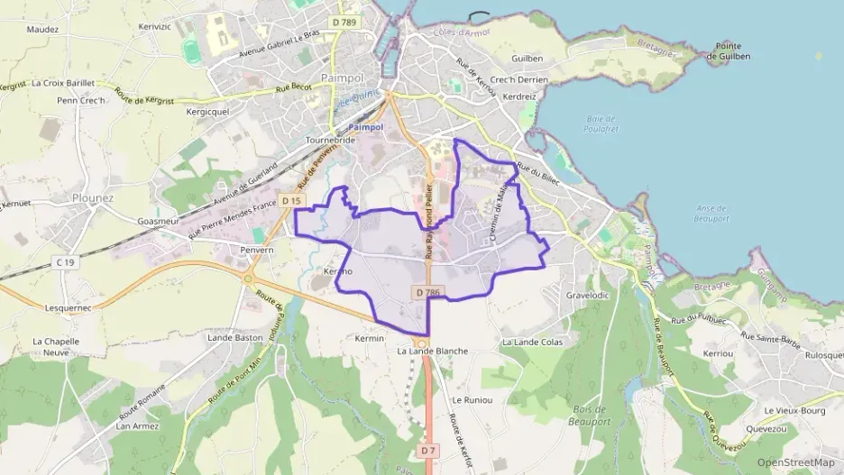Maison 92 m² quatre pièces à vendre à Paimpol