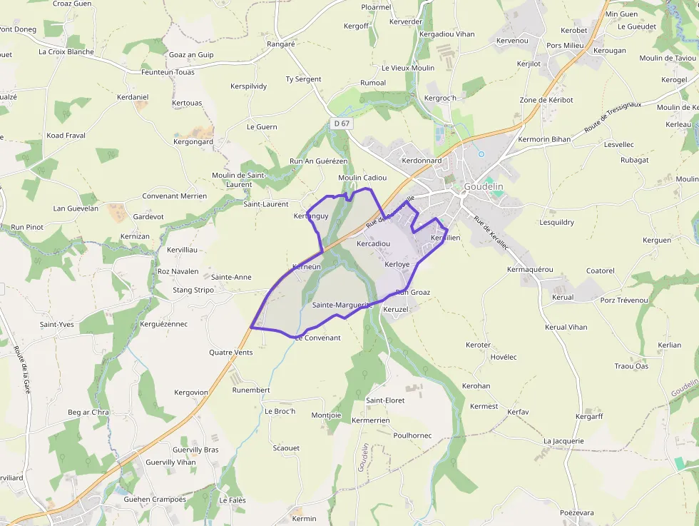 Maison 111 m² quatre pièces à vendre à Goudelin