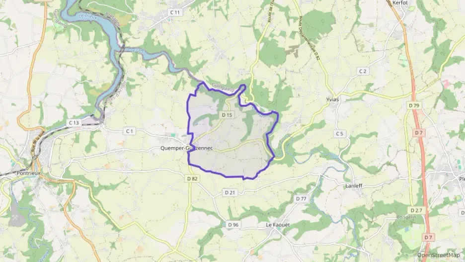 Maison 80 m² trois pièces à vendre à Quemper-Guézennec Maison 80 m² trois pièces à vendre à Quemper-Guézennec