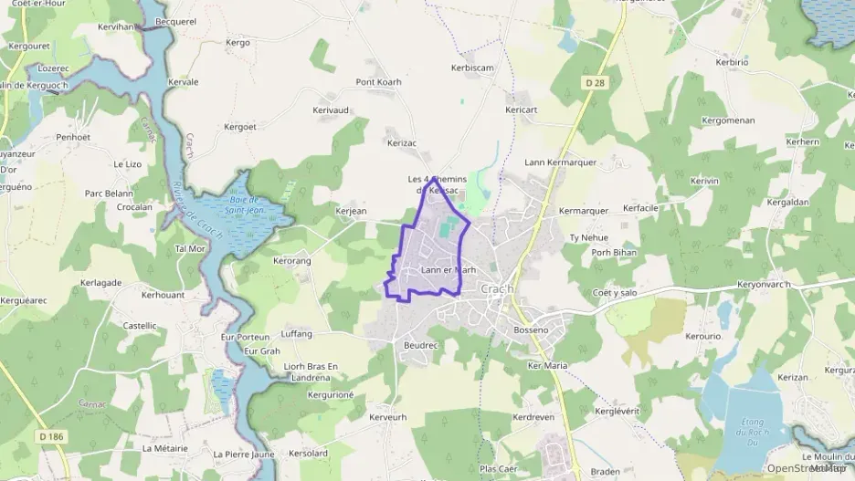 Maison 164 m² six pièces à vendre à Crac`h Maison 164 m² six pièces à vendre à Crac`h