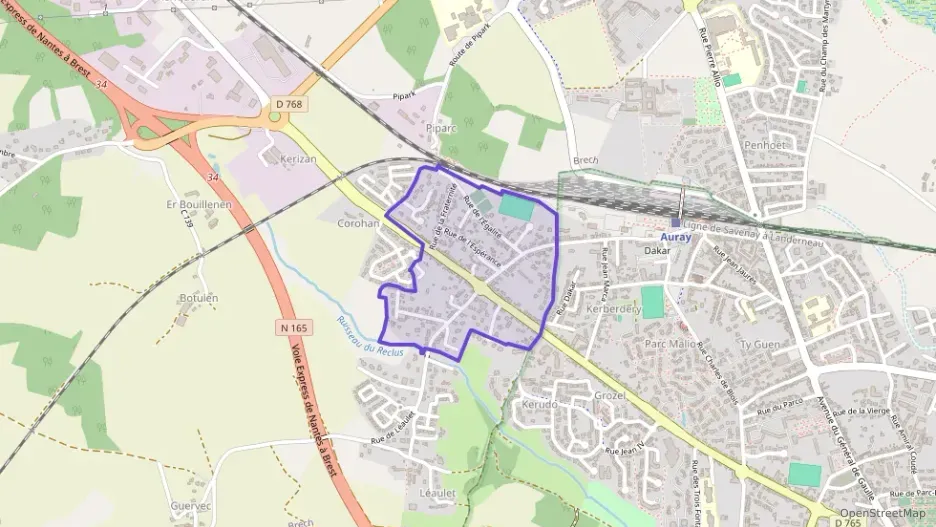 Maison 80 m² cinq pièces à vendre à Brech