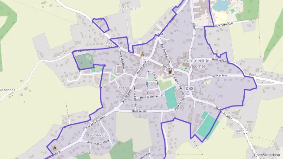 Maison 120 m² trois pièces à vendre à Pommerit-le-Vicomte