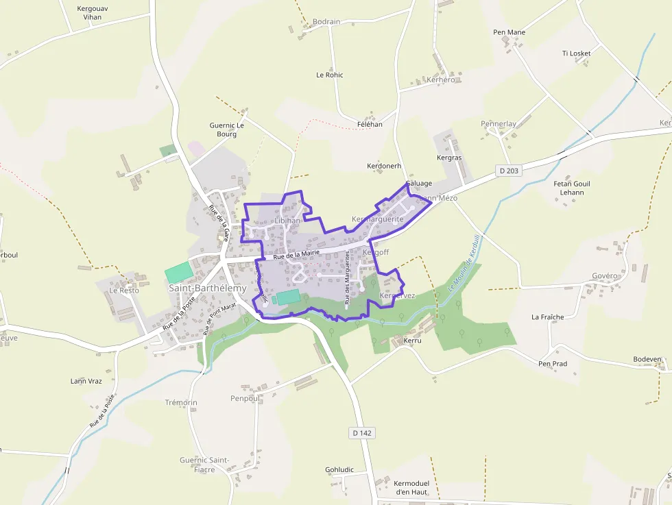 Maison 107 m² quatre pièces à vendre à Saint-Barthélemy